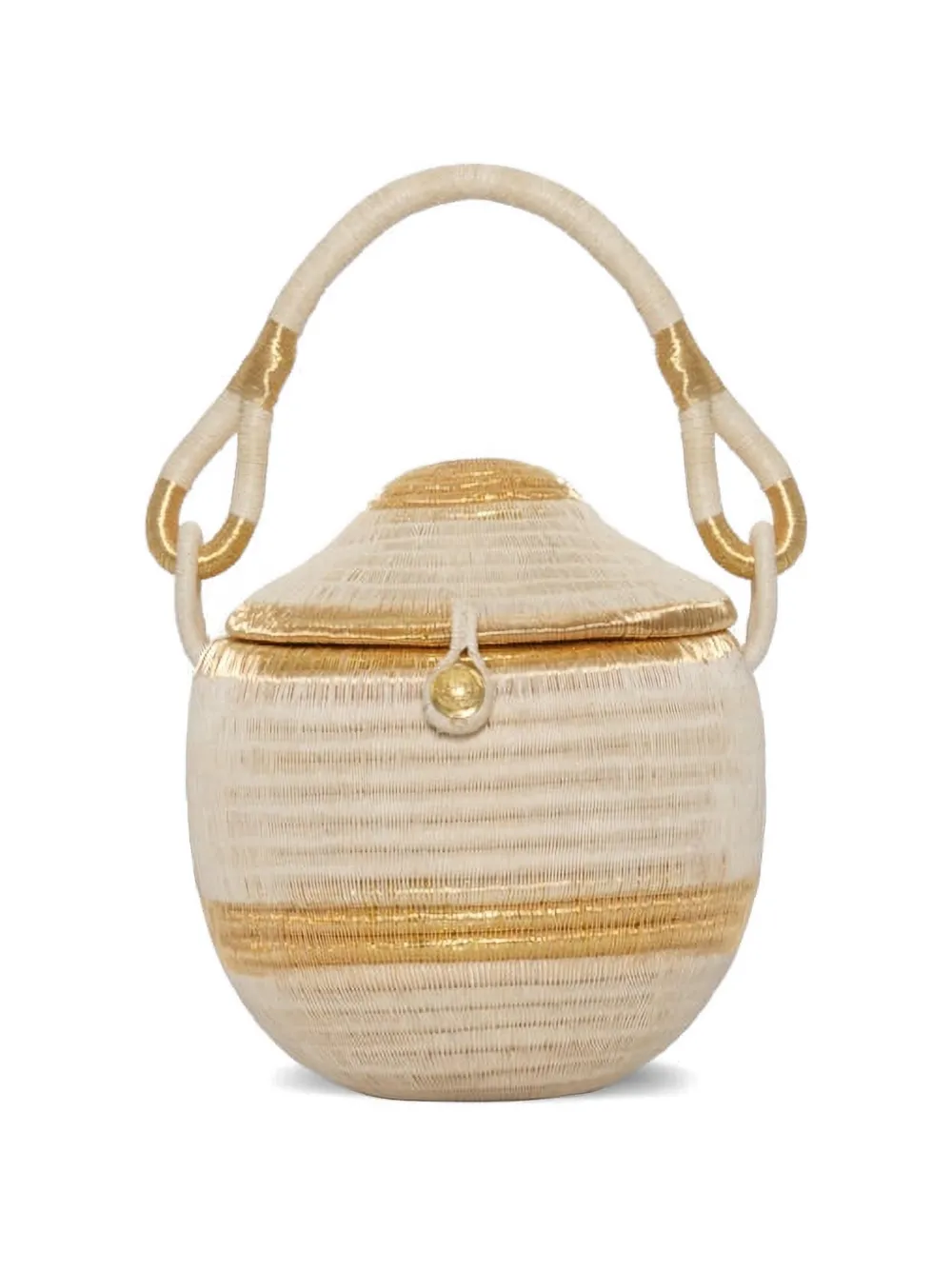Johanna Ortiz Rooted Grace bucket bag - Neutrals