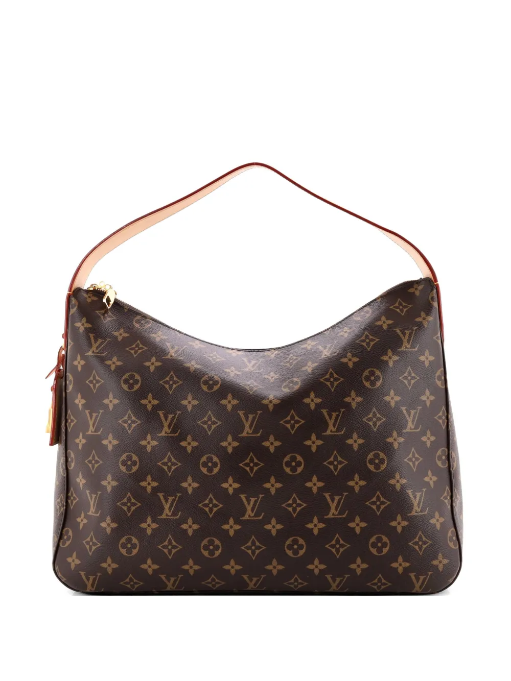 Louis Vuitton Pre-Owned Borsa passepartout Slouchy MM in tela con monogramma - Marrone