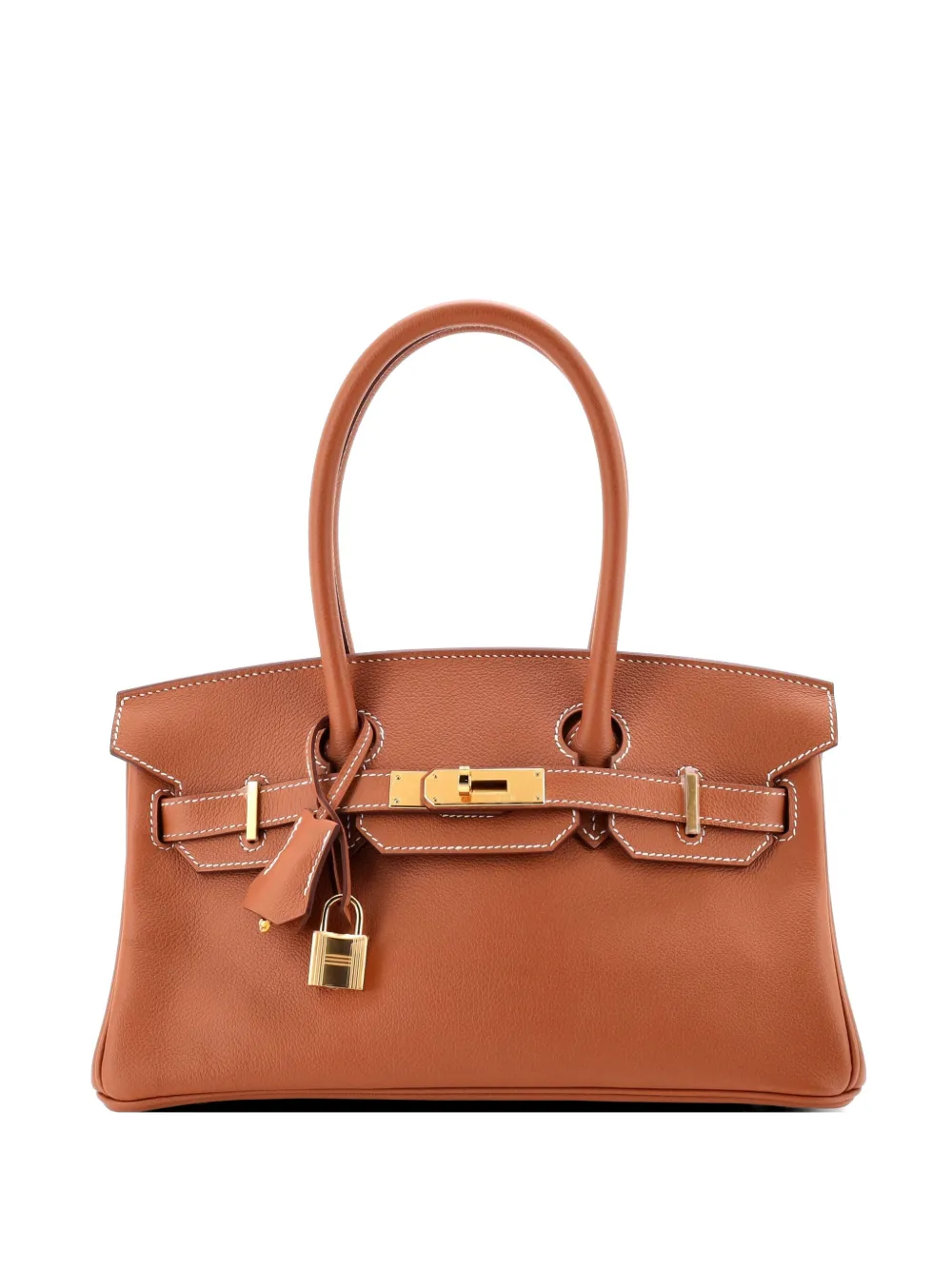 Hermès Pre-Owned Borsa a spalla Light Birkin 29 in pelle Evercolor - Marrone