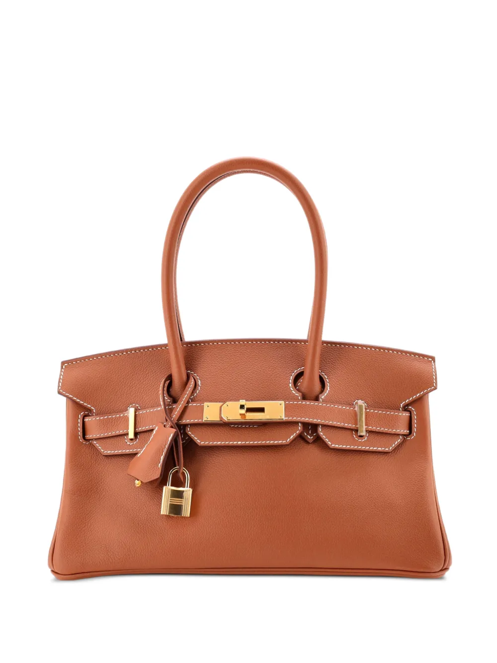 Hermès Pre-Owned Borsa a spalla Light Birkin 29 in pelle Evercolor - Marrone