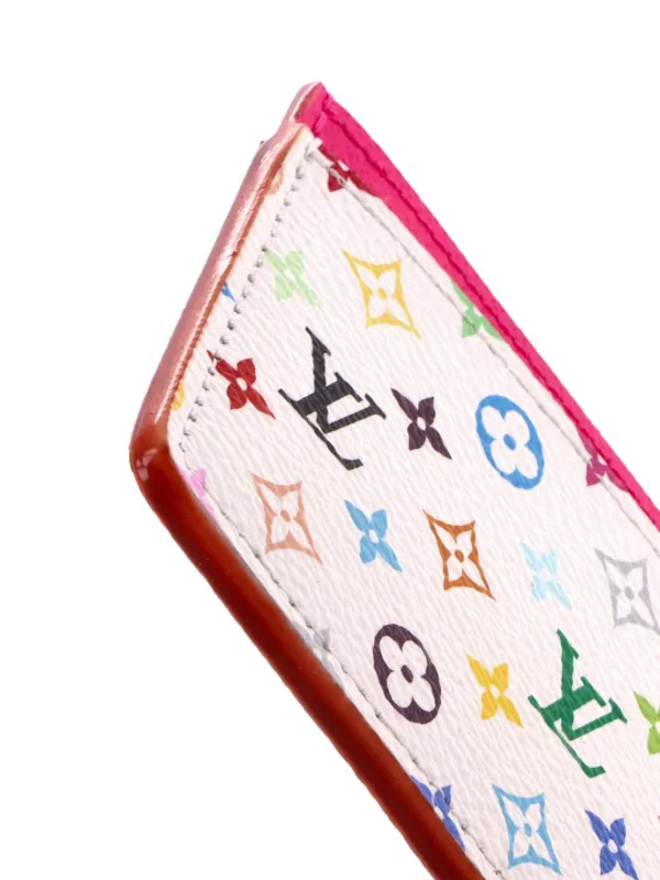Louis Vuitton Pre-Owned x 村上隆 モノグラム マルチカラー＆レザー