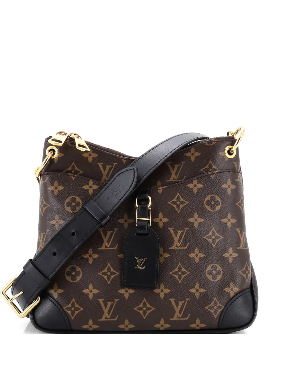 Louis Vuitton Pre-Owned Odeon PM Umhängetasche aus Canvas mit Monogramm - Braun