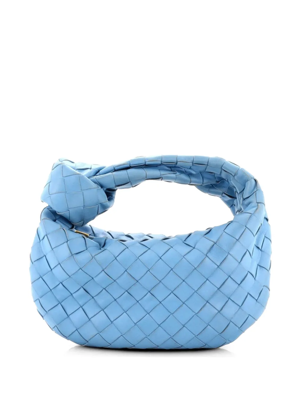 Bottega Veneta Pre-Owned BV Jodie Intrecciato Nappa Mini hobo bag - Blu