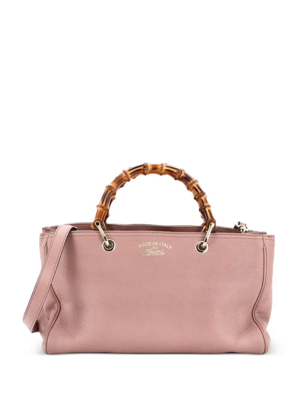 Gucci Pre-Owned Borsa tote Bamboo media in pelle - Rosa
