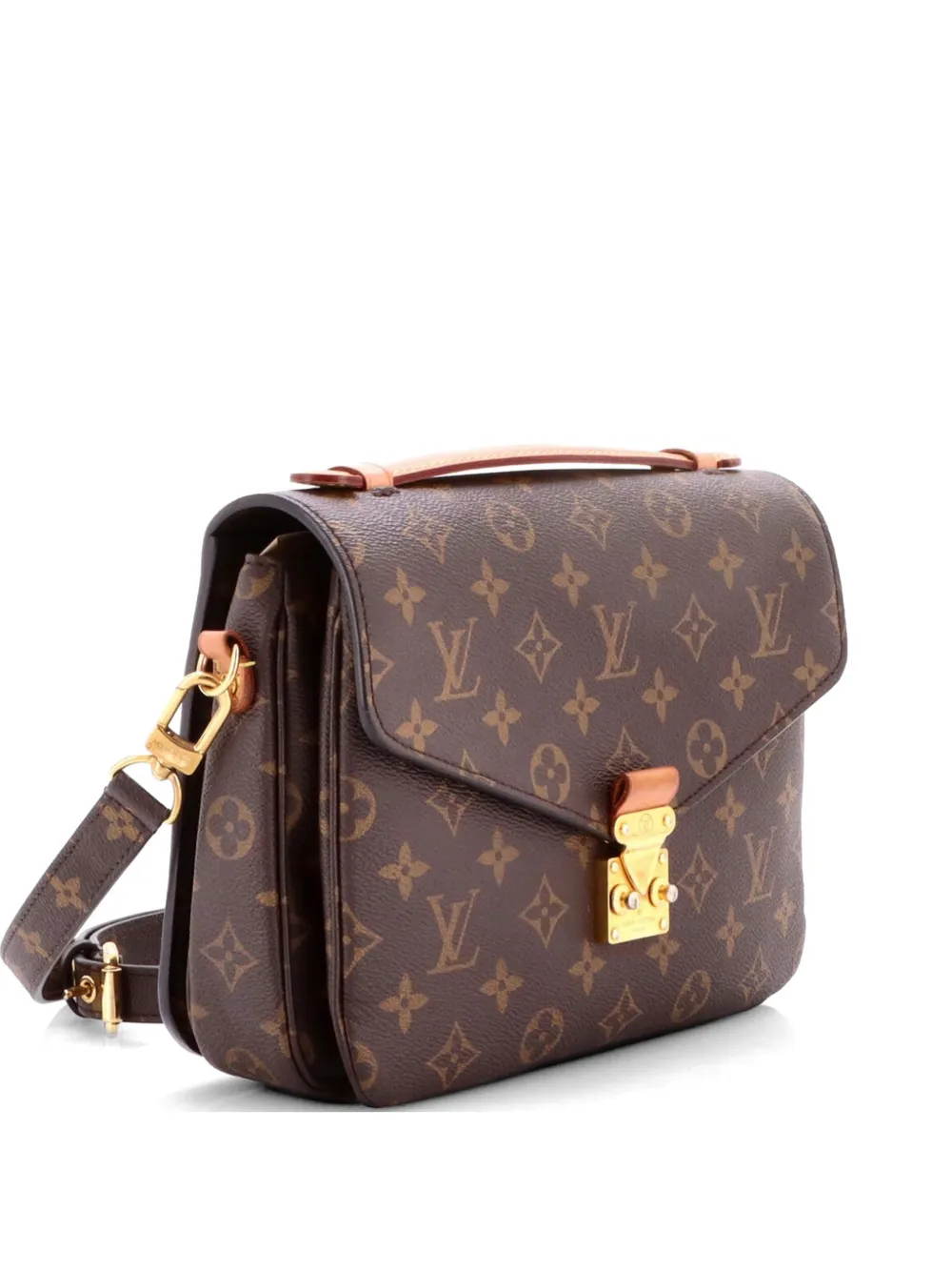 Louis Vuitton Pre-Owned Pochette Metis Monogram Canvas East West crossbody bag - Marrone