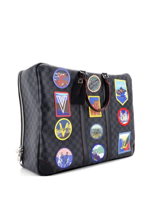Louis Vuitton Pre-Owned Sirius Handbag Alps Patches Damier Graphite 55 business bag