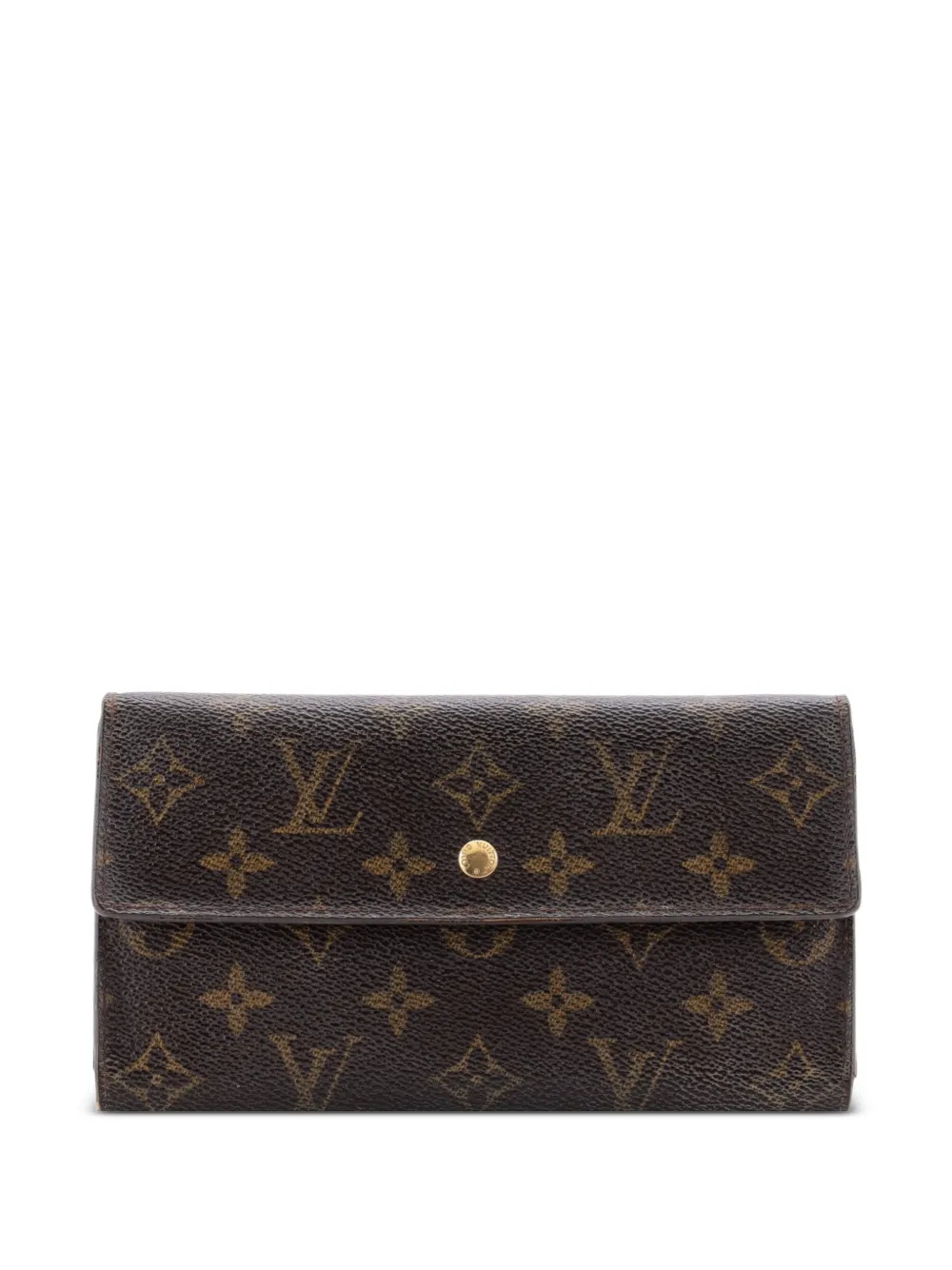 Louis Vuitton Pre-Owned Sarah Wallet Monogram Canvas small wallets - Marrone