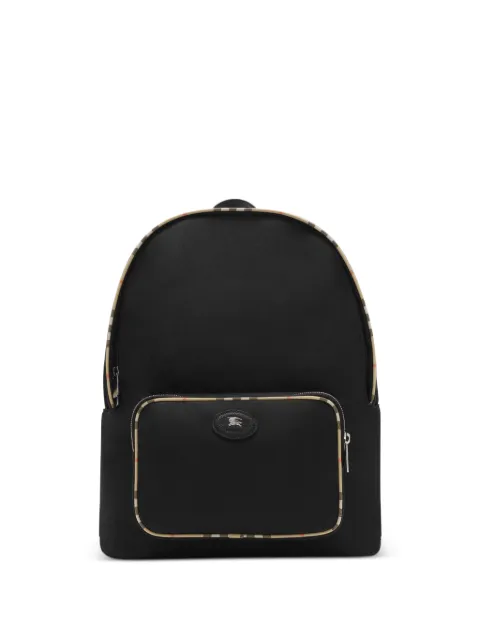 Burberry Check-trim backpack