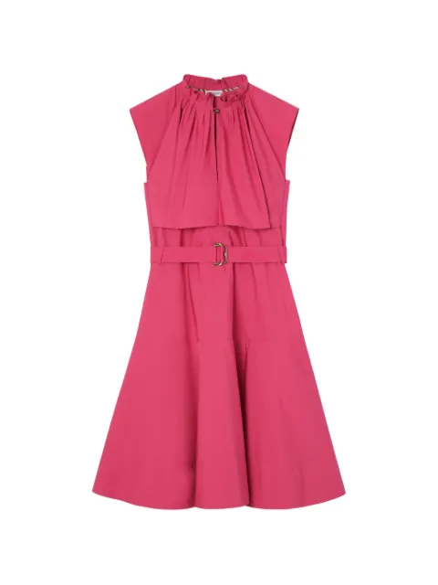 Burberry Vestido de popeline em algodão
