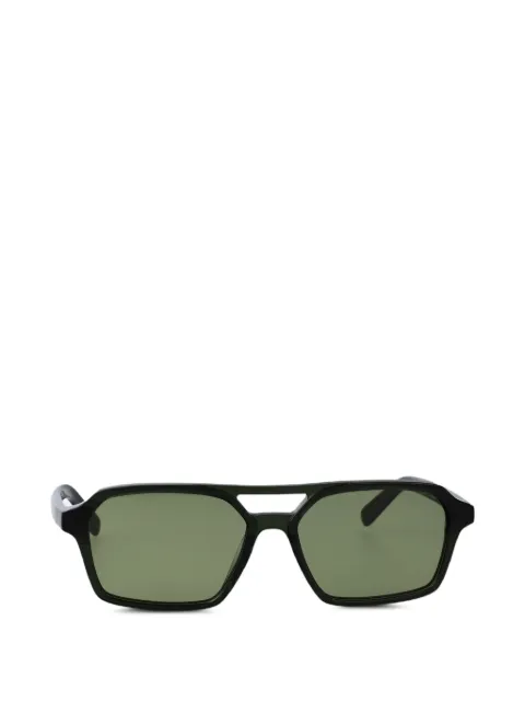 Maison Margiela Open retangular-frame sunglasses