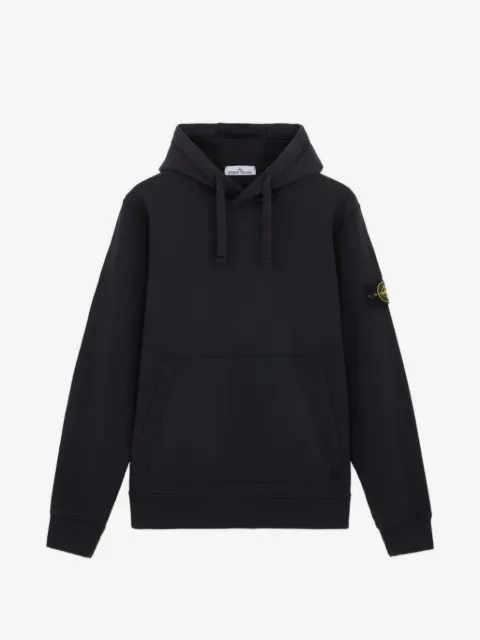 Stone Island hoodie con parche del logo