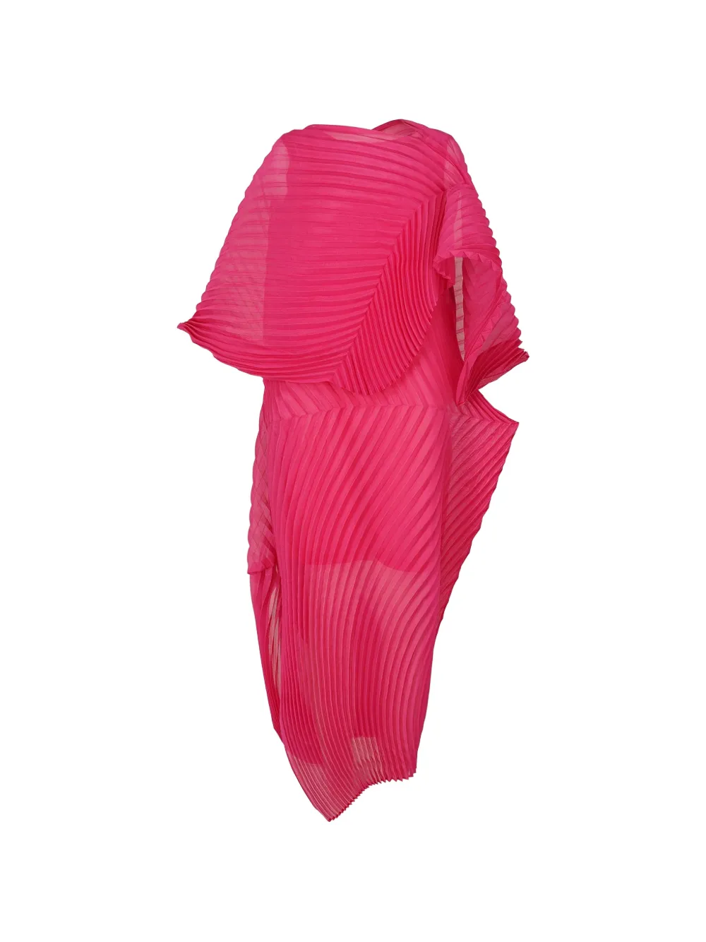 Issey Miyake Wander asymmetric dress - Rosa