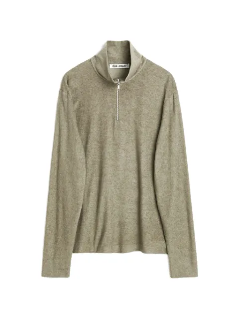 OUR LEGACY quarter-zip sweater