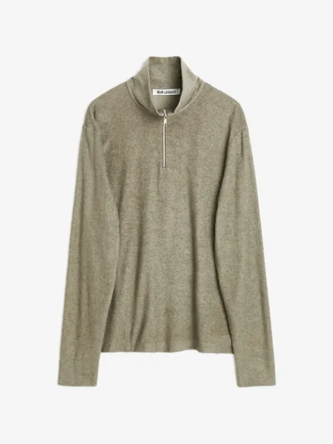 OUR LEGACY quarter-zip sweater