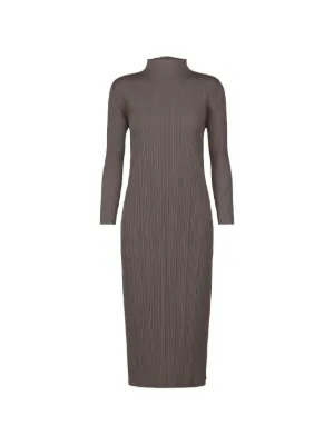 pleats please high neck dress OLE!