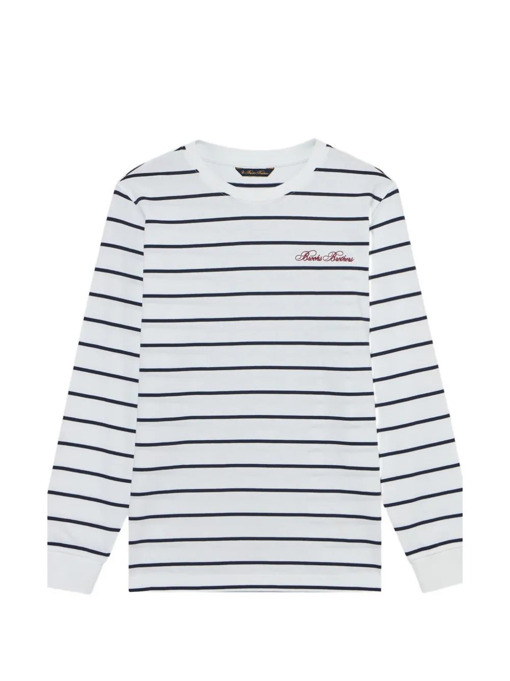 Brooks Brothers striped cotton T-shirt - Blau