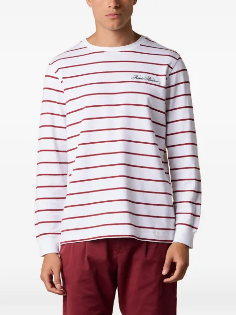 Brooks Brothers striped cotton T-shirt