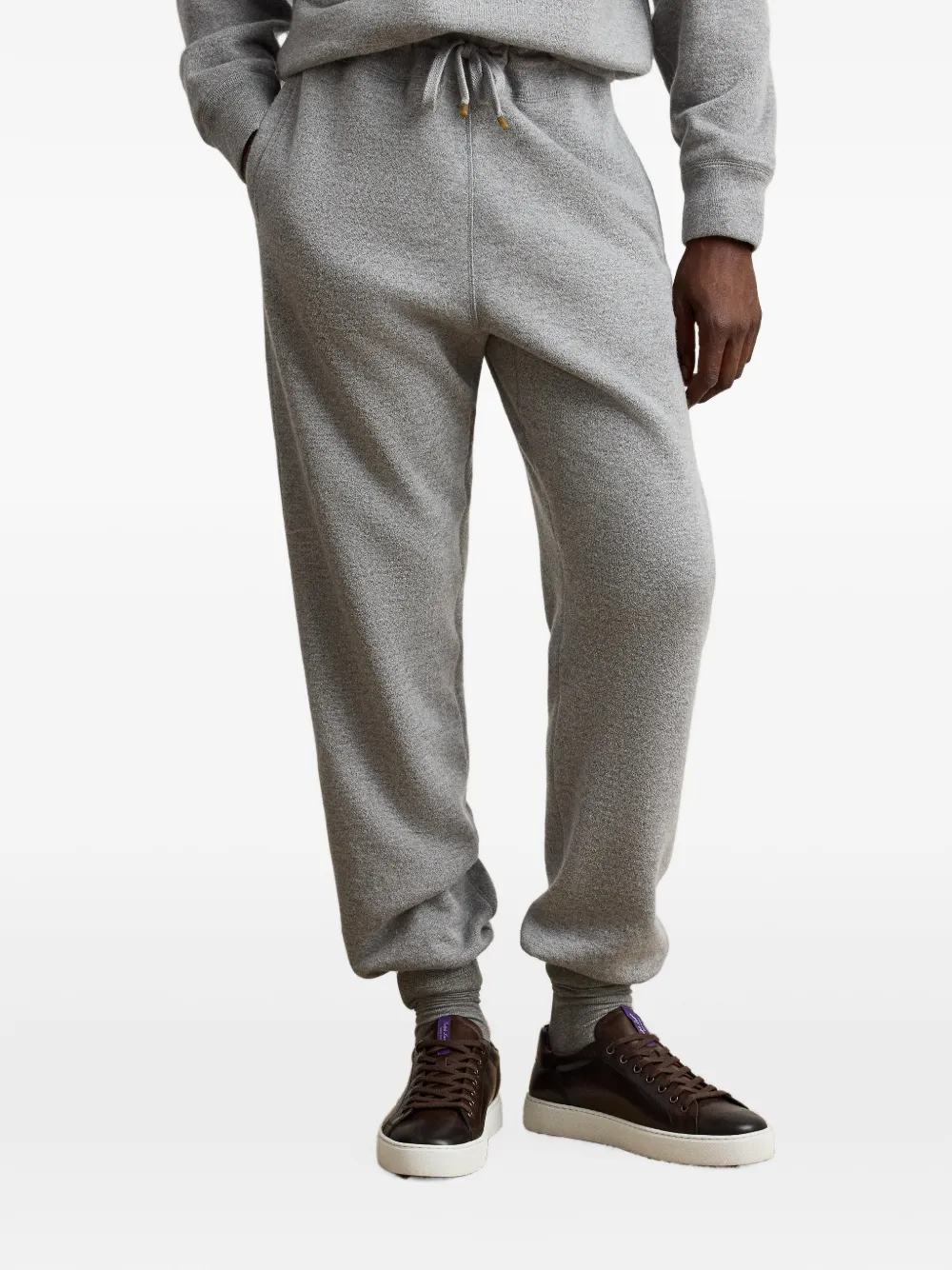 Ralph Lauren Purple Label Trainingsbroek met trekkoord Grijs