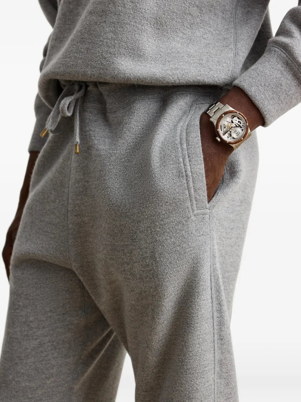 Ralph Lauren Purple Label Trainingsbroek met trekkoord Grijs