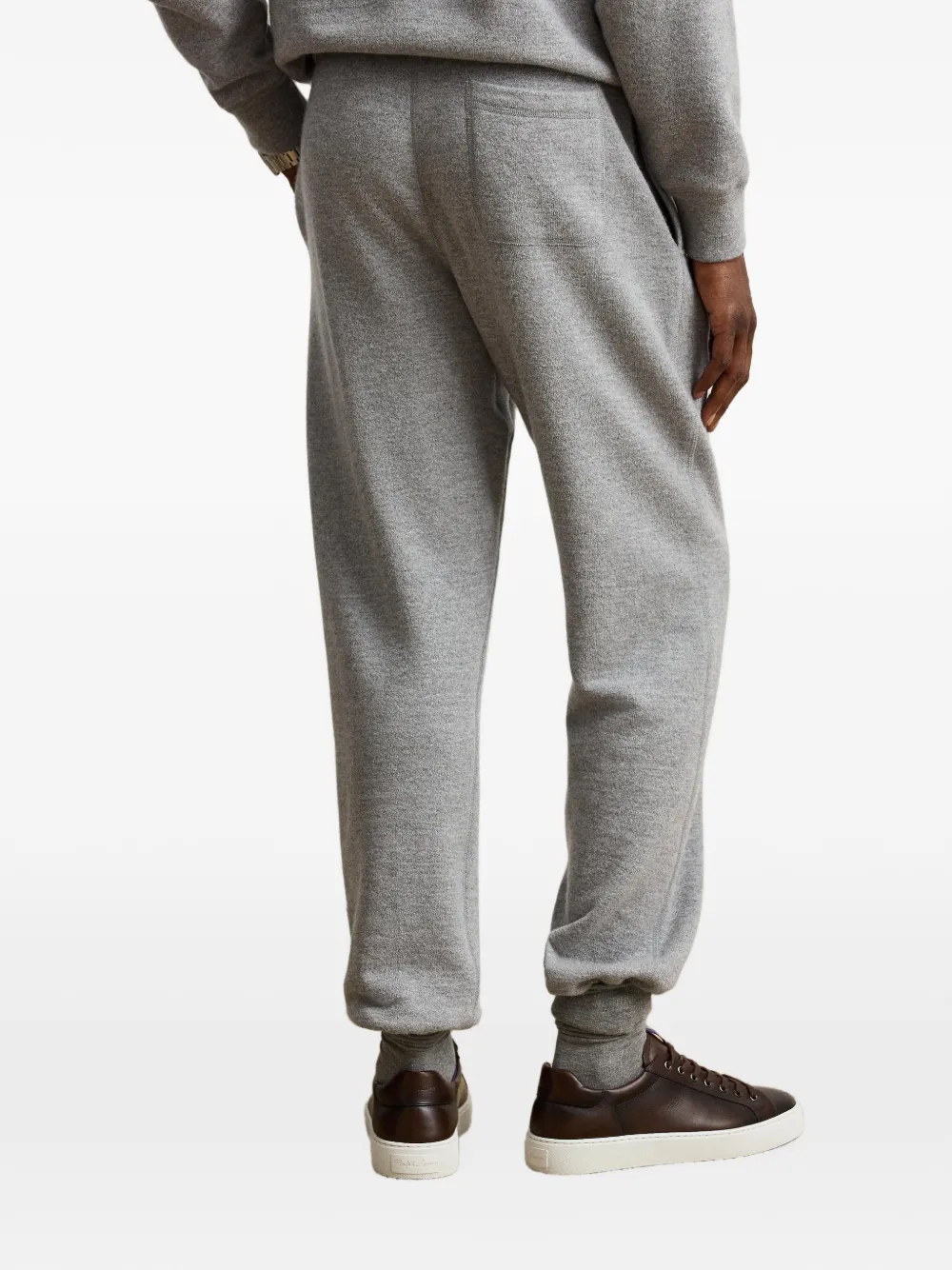 Ralph Lauren Purple Label Trainingsbroek met trekkoord Grijs