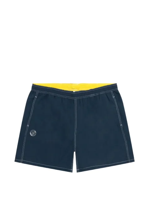 AAPE BY *A BATHING APE® logo-print contrast-stitch shorts