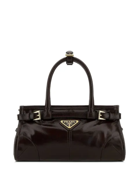 Prada mini Bonnie buckle-detail tote bag