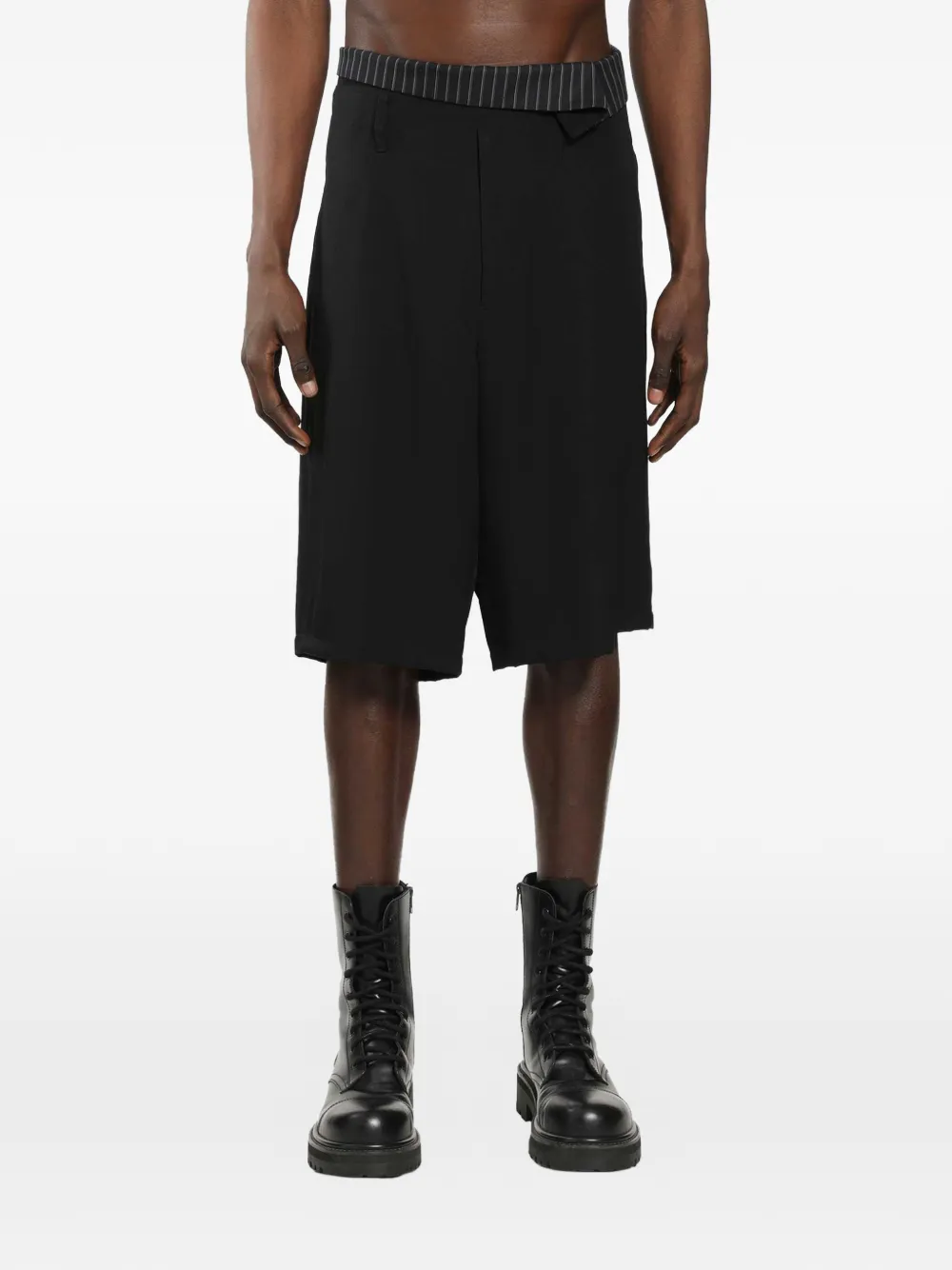 Yohji Yamamoto Shorts Thai - Nero