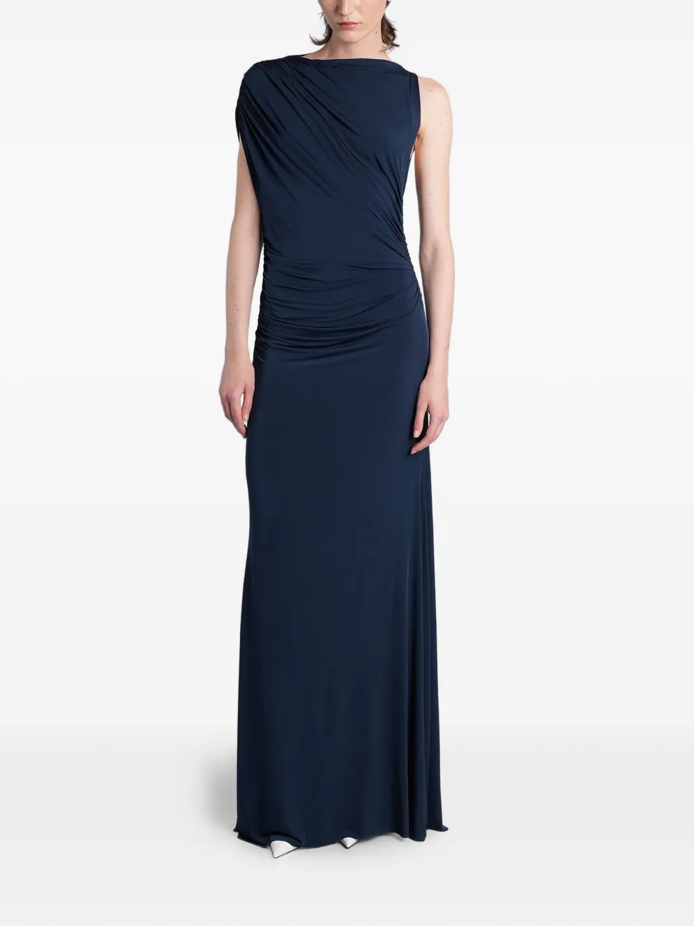 Alex Perry sleeveless gown - Blu
