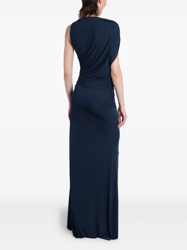 alex perry designer dresses Robe Longue à Design Sans Manches | Bleu Size (Shoe):11.5 alex perry wedding dress restock 90s Y2K Hot Pink