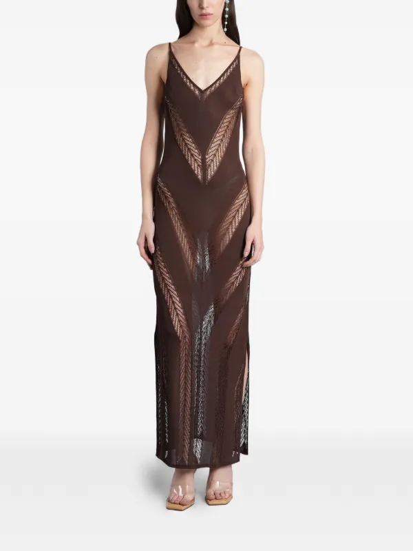 brown cult gaia dress Cult Gaia Estelle Dress