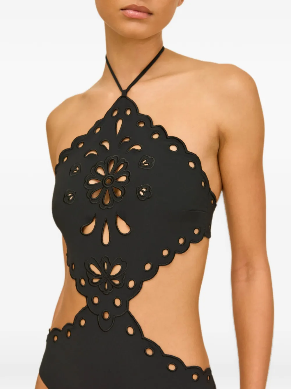 Cult Gaia Costume intero Laidie con dettaglio cut-out - Nero