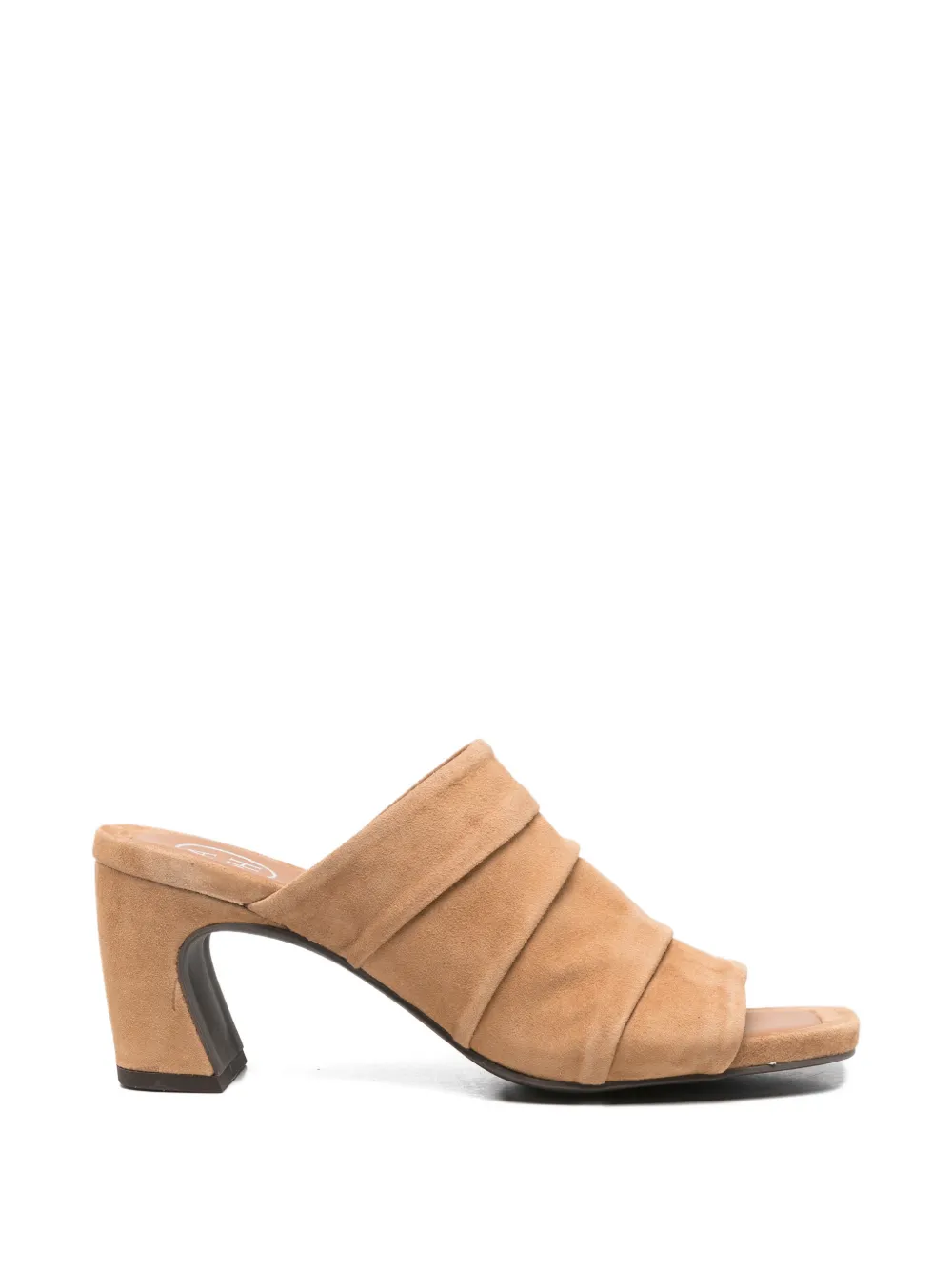 Ash Eva ruched open-toe sandals - Toni neutri