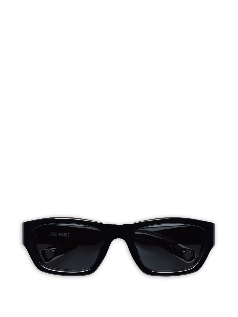 Jacquemus rectangle-frame sunglasses - Nero