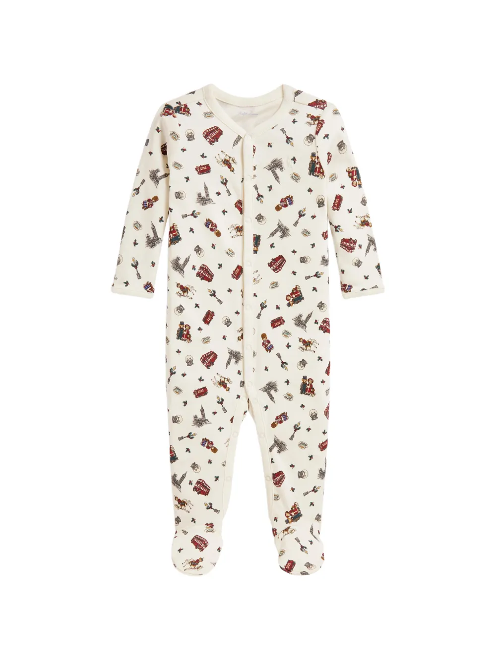 POLO RALPH LAUREN KIDS Katoenen pyjama Beige