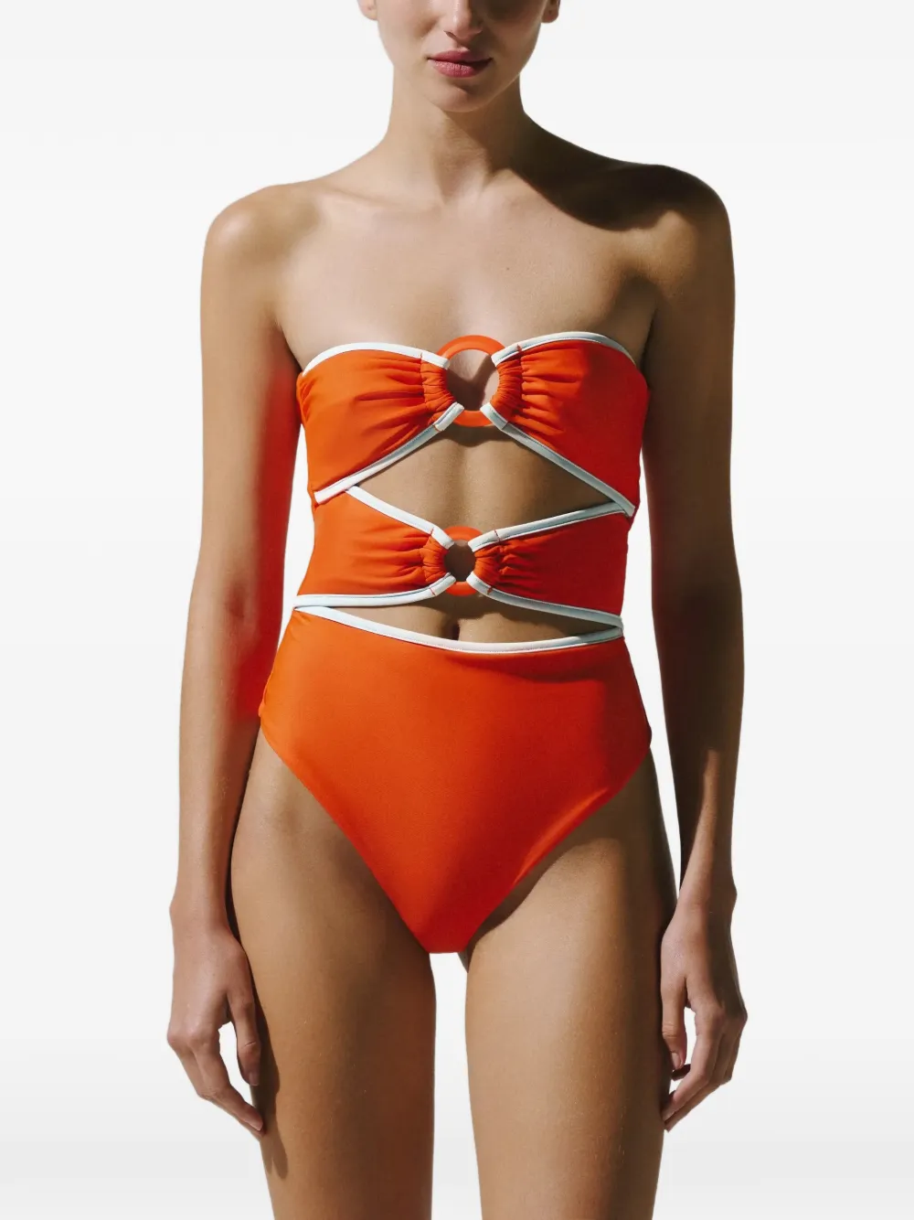Baobab Costume intero Zur con anello - Arancione