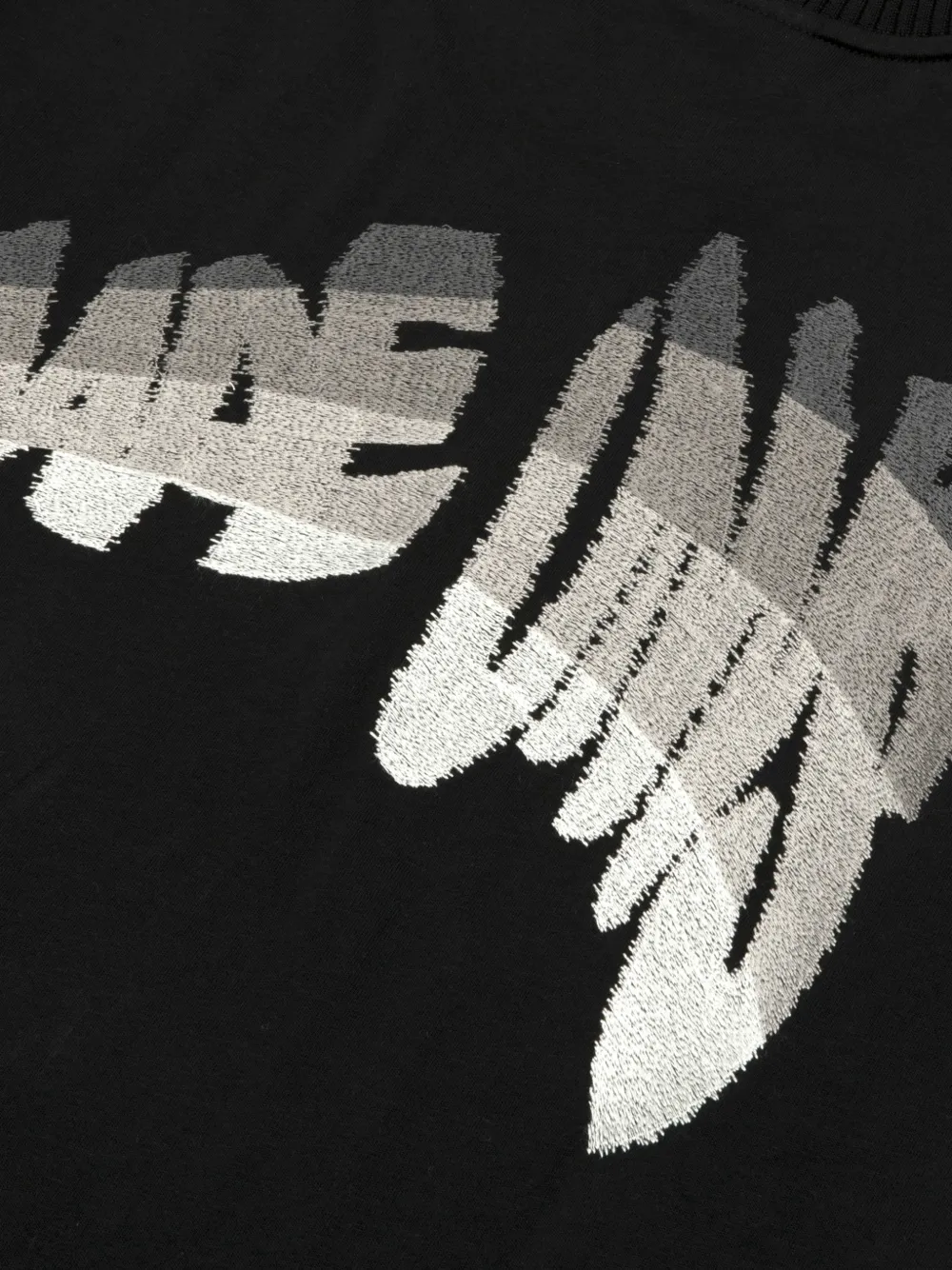 AAPE BY *A BATHING APE T-shirt met logoprint Zwart