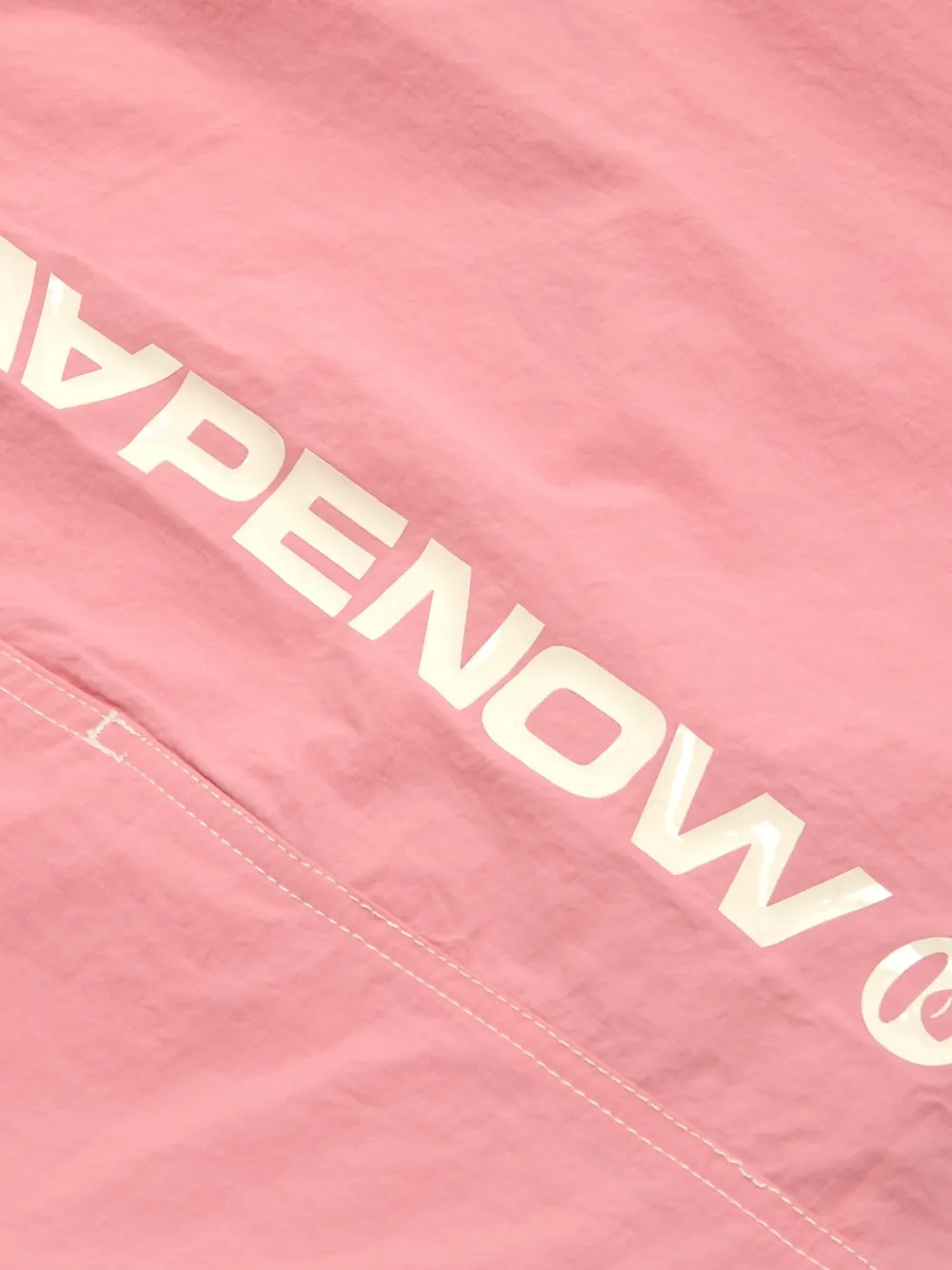 AAPE BY *A BATHING APE Shorts met elastische taille Roze