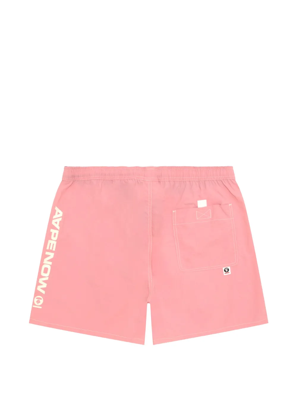 AAPE BY *A BATHING APE Shorts met elastische taille Roze