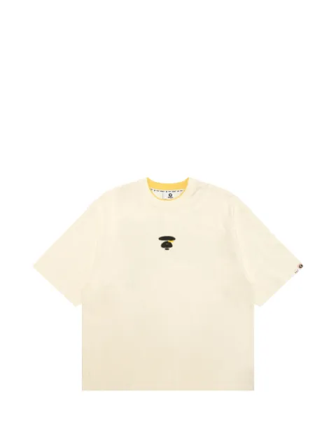 AAPE BY *A BATHING APE® logo-print cotton T-shirt