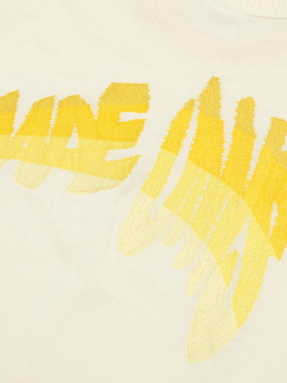 AAPE BY *A BATHING APE Katoenen T-shirt met logoprint Wit