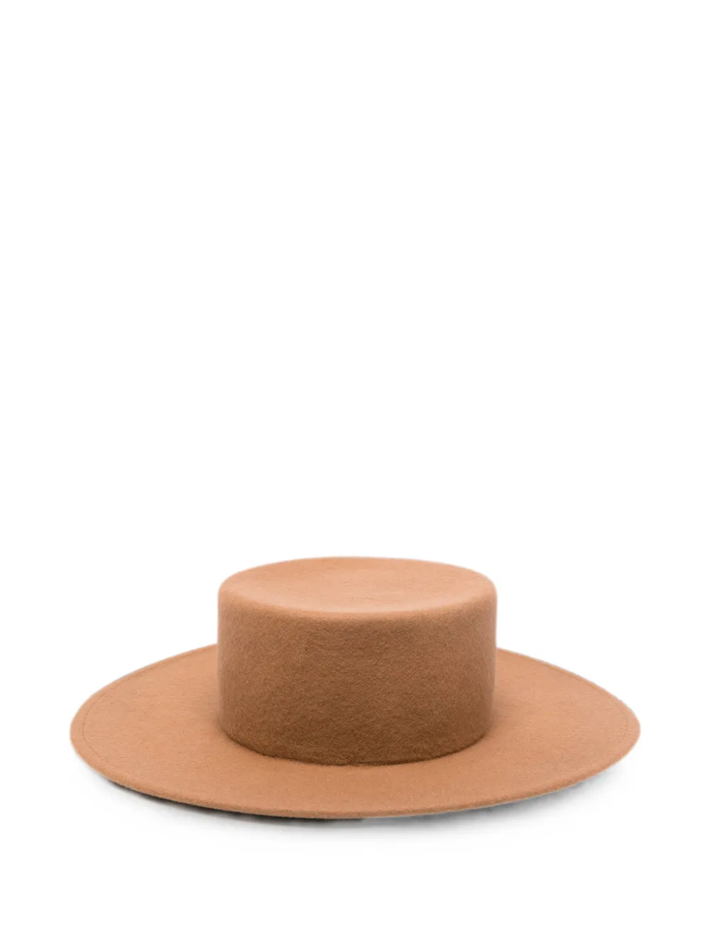 Ruslan Baginskiy Canotier wollen vilten hoed Beige