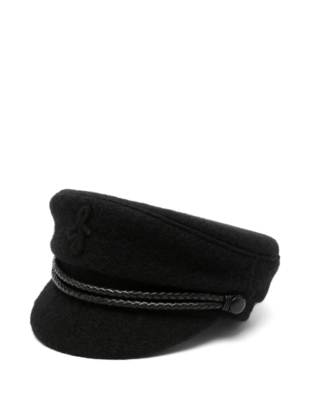 Ruslan Baginskiy monogram-embellished hat - Nero