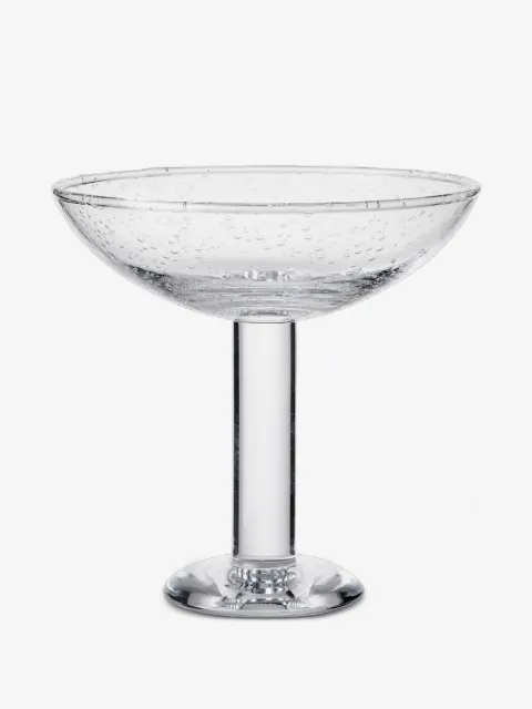 Louise Roe bubble glass champagne coupe