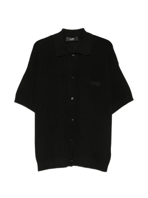 AMIRI crochet short-sleeve shirt