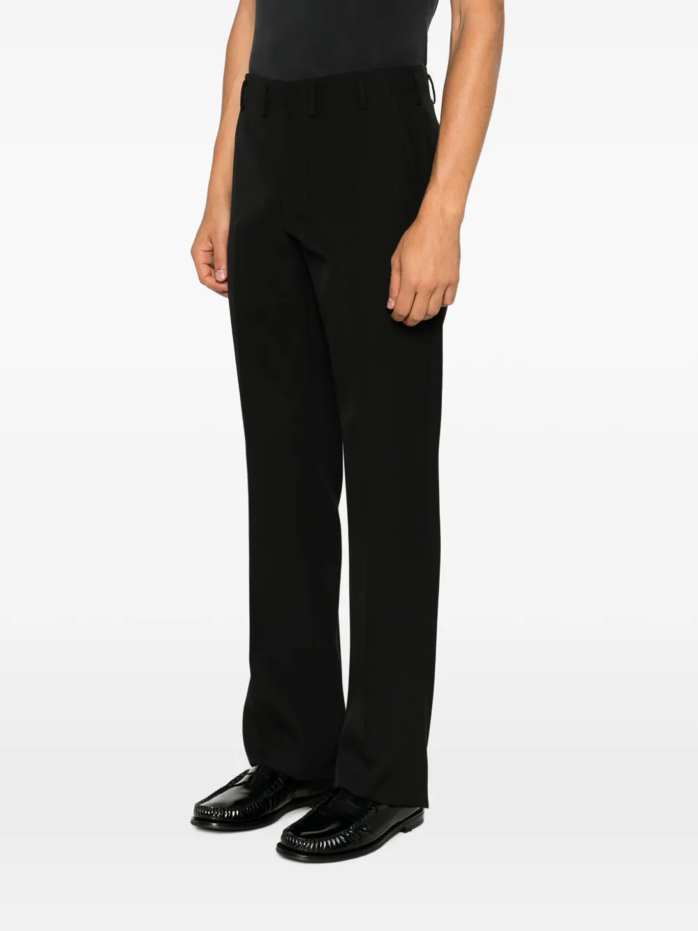 Prada Wollen broek Zwart