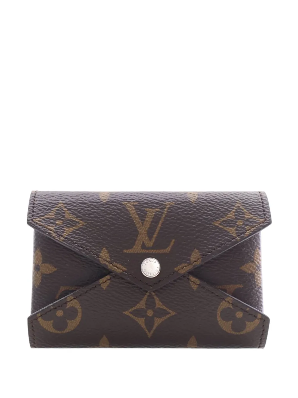 Louis Vuitton Pre-Owned 2021-2026 Monogram Kirigami card holder - Marrone