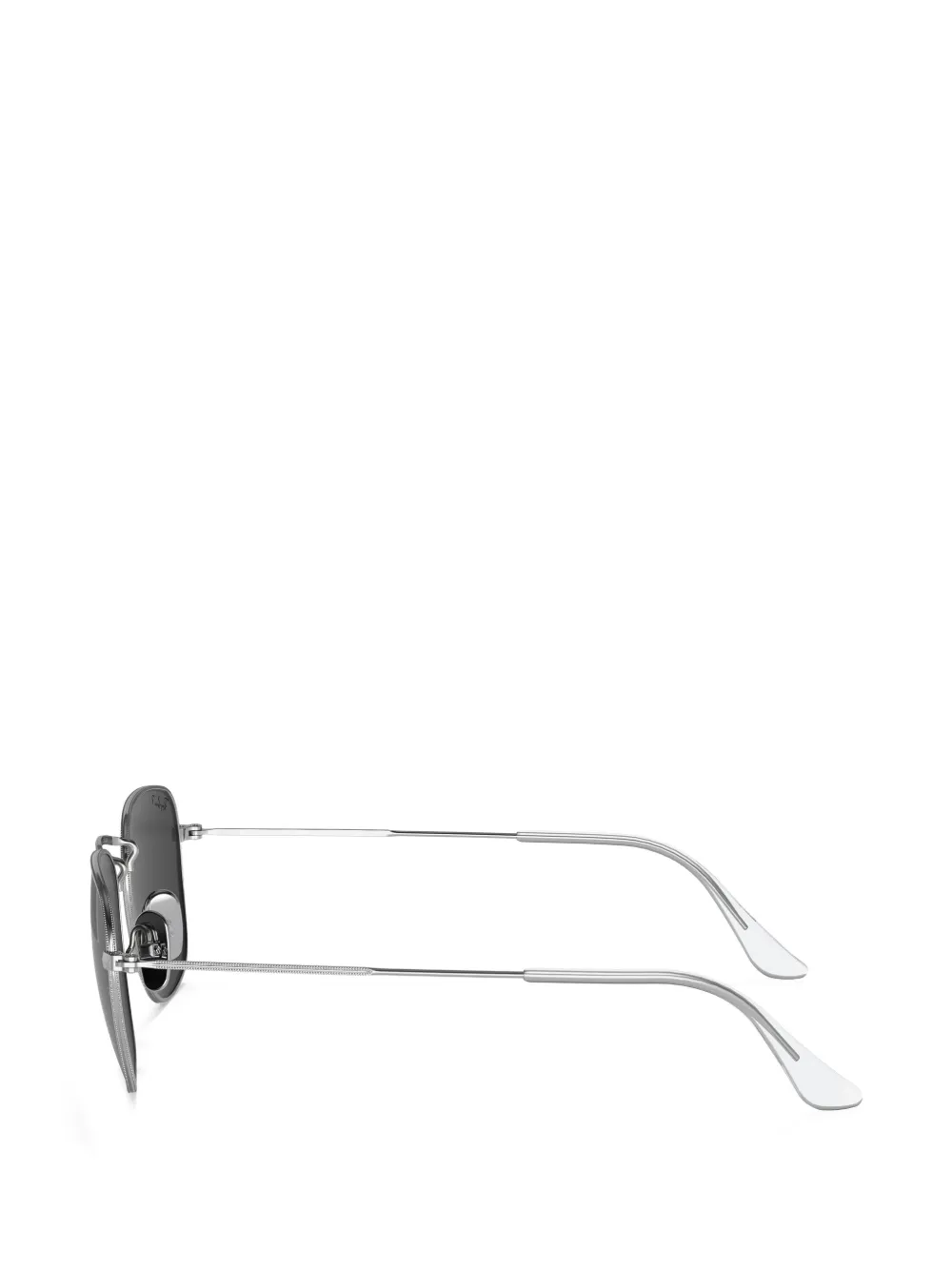 RAY-BAN JUNIOR Frank zonnebril met vierkant montuur Zilver
