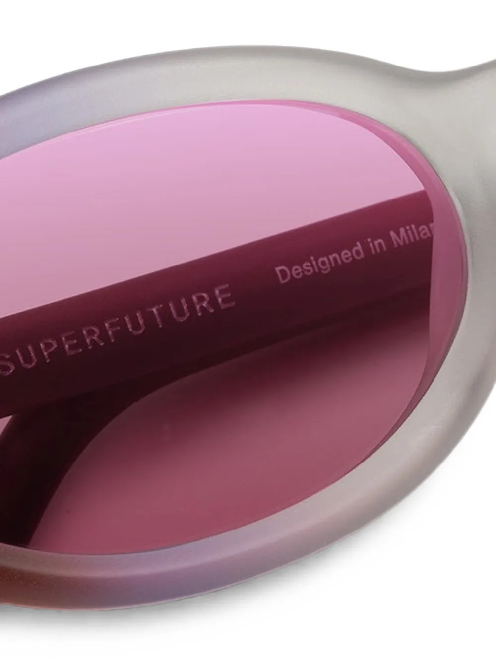 Retrosuperfuture Cherry Side Fade zonnebril Rood