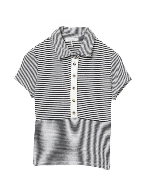 rag & bone The Knit striped polo shirt