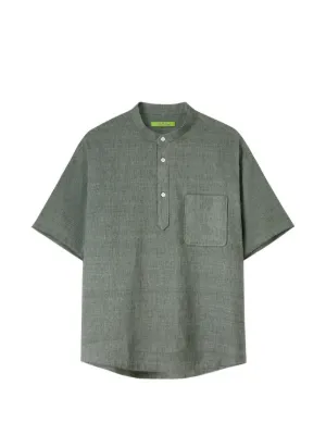 Comme Des Garçons Homme Deux ニット ポロシャツ | グリーン